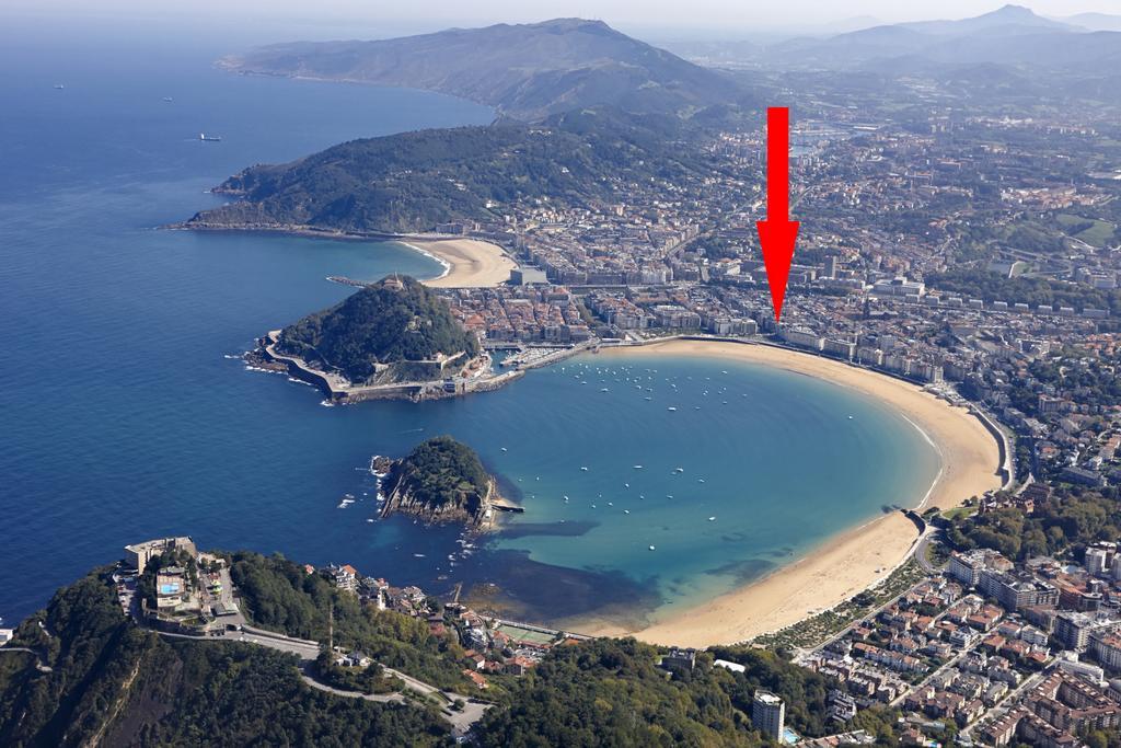 Playa De La Concha 7 By Feelfree Rentals San Sebastián Eksteriør billede