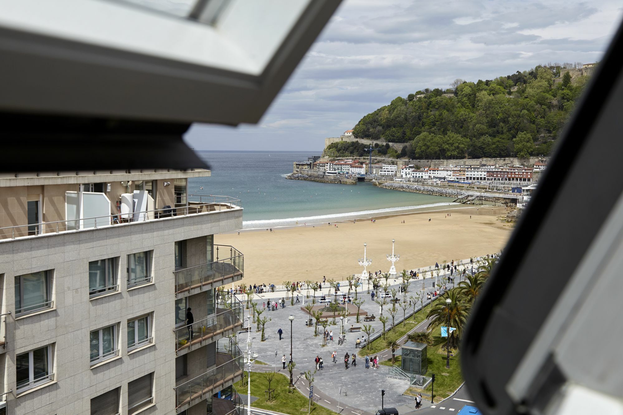 Playa De La Concha 7 By Feelfree Rentals San Sebastián Eksteriør billede